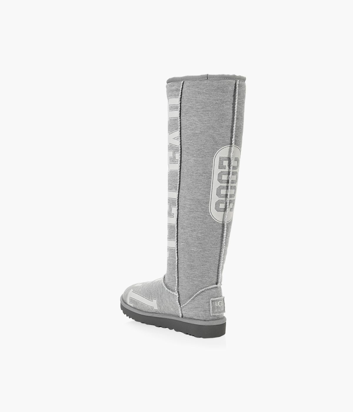 UGG UGG X TELFAR FLEECE TALL - Grey Fabric | Browns Shoes