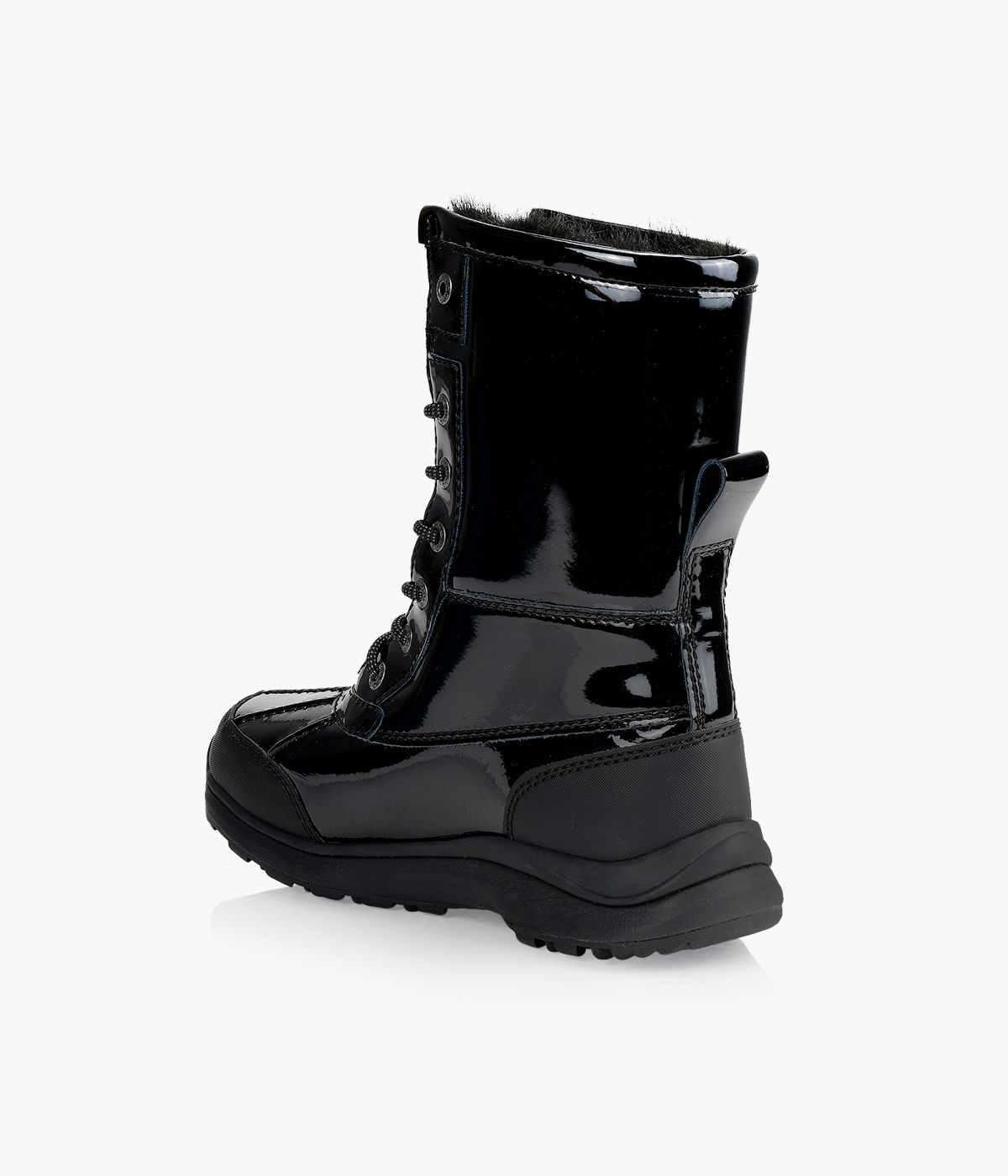 Black patent leather ugg boots store