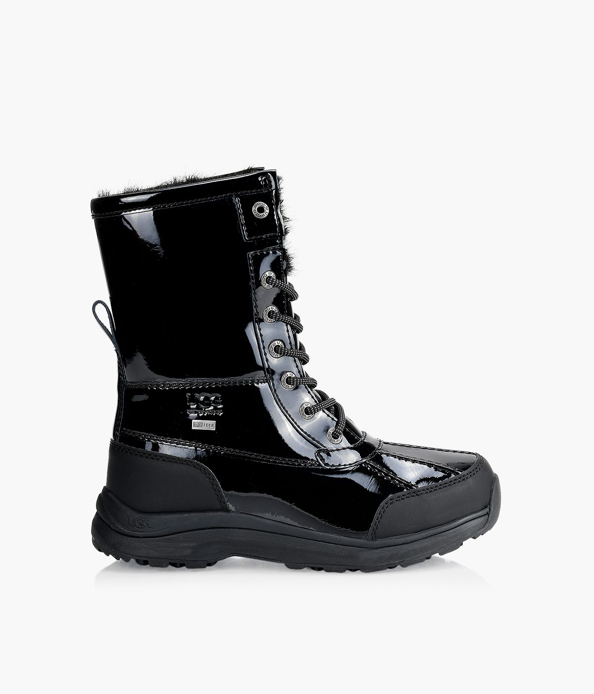 Black heeled ugg boots on sale