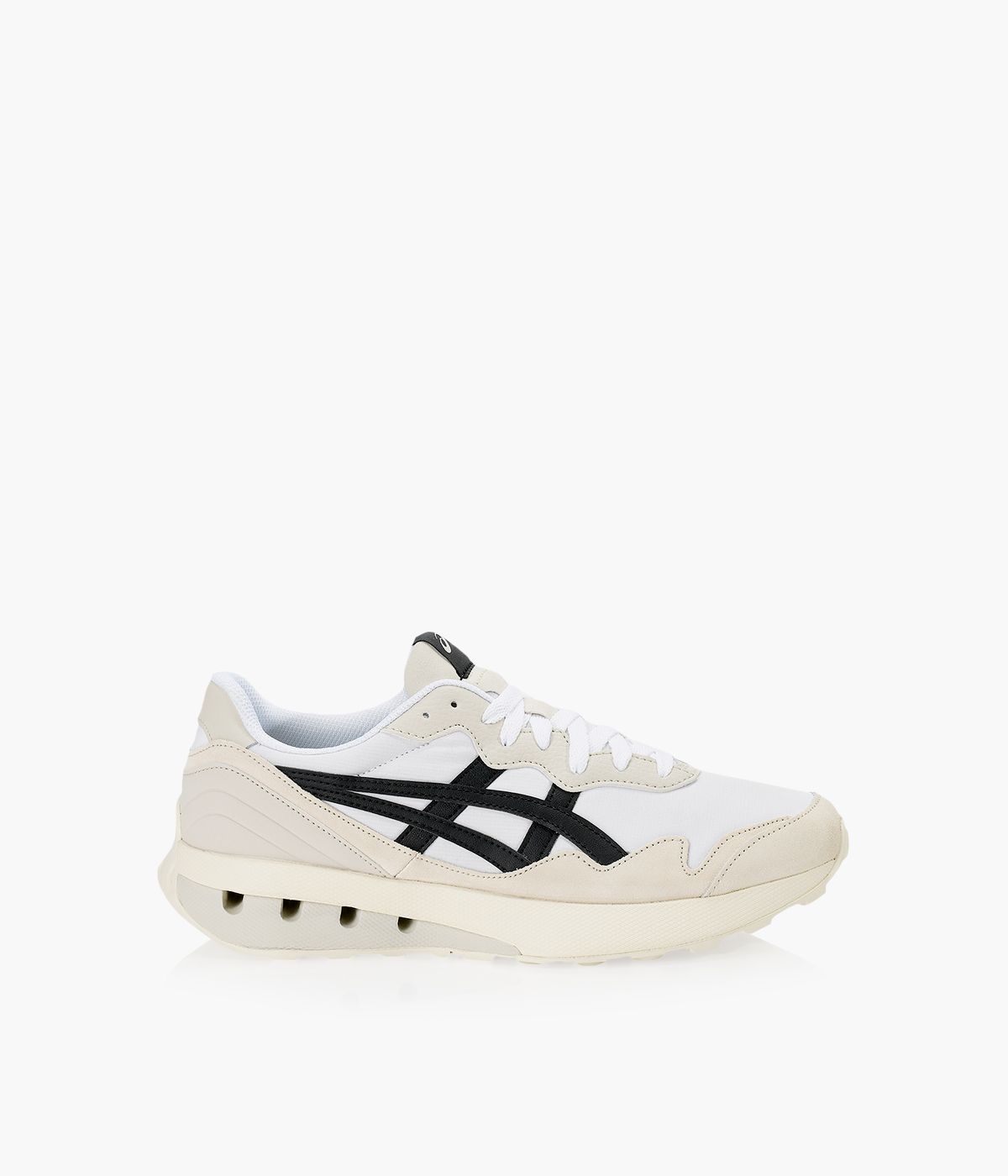 ASICS JOGGER X81 Leather And Fabric Browns Shoes