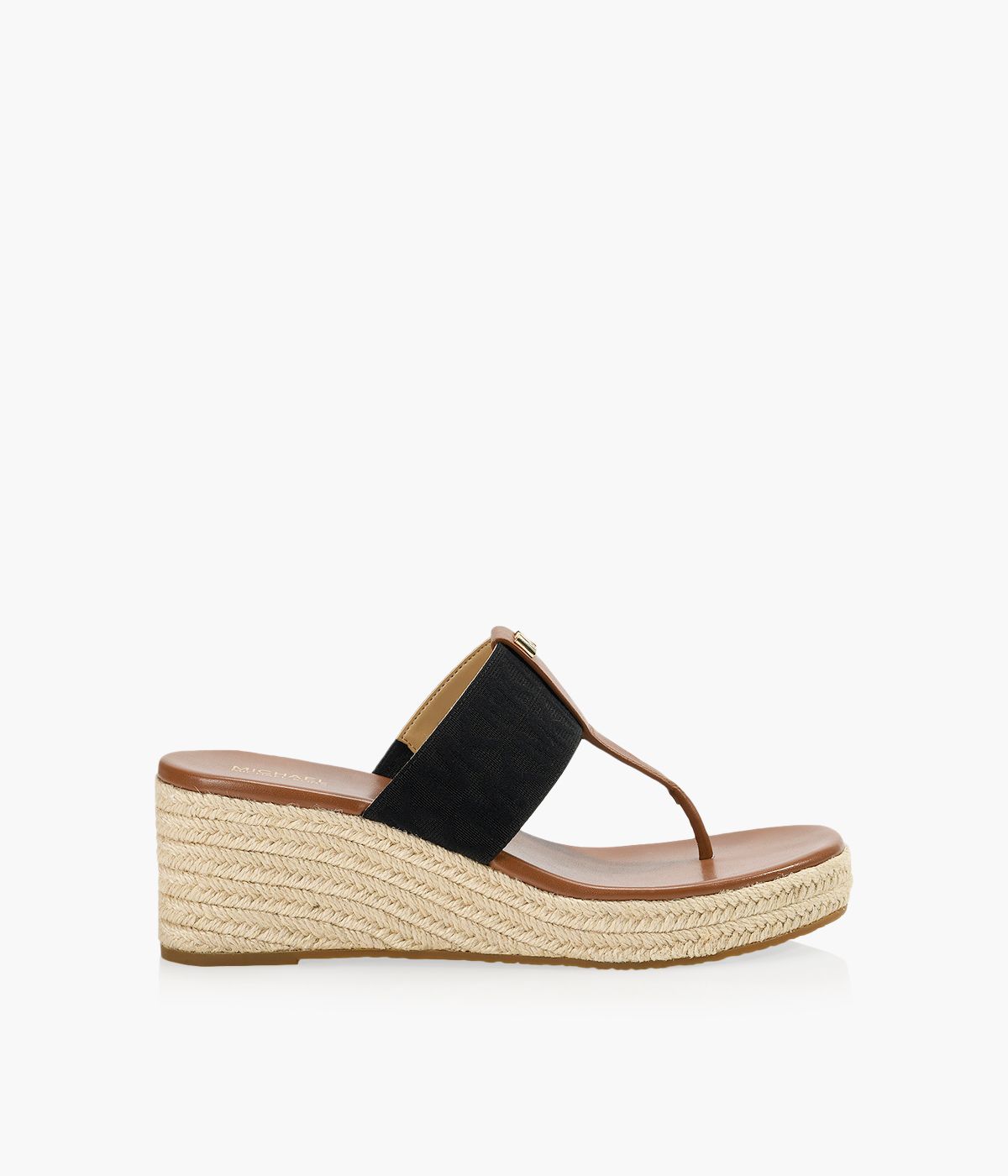MICHAEL MICHAEL KORS VERITY WEDGE Tan Synthetic Browns Shoes