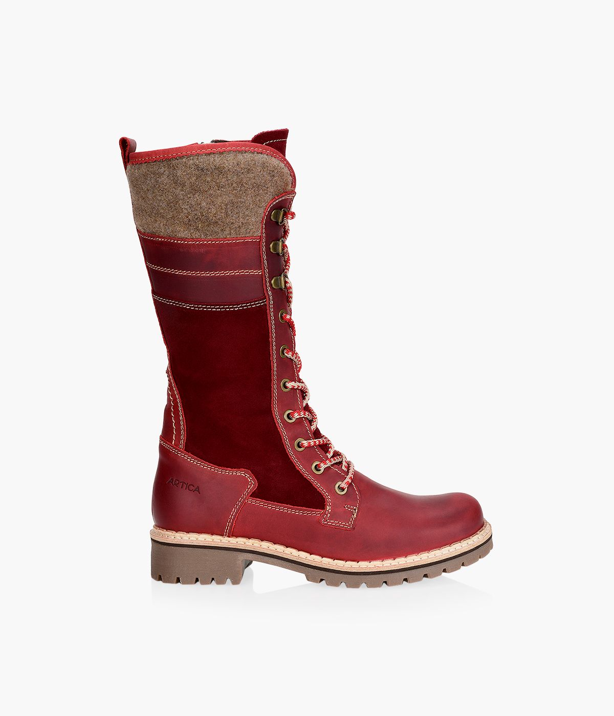 ARTICA BASSWOOD Leather Browns Shoes
