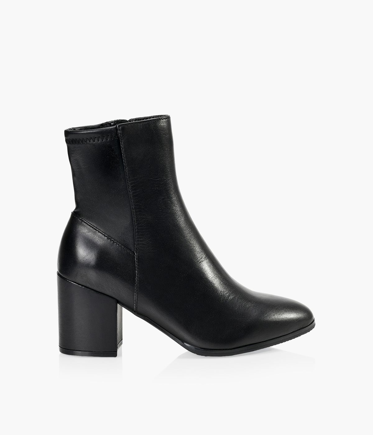 ARTICA FRANCE Black Leather Browns Shoes