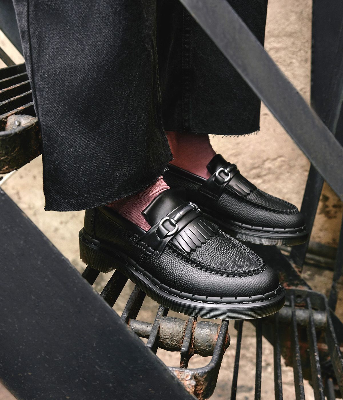 DR. MARTENS ADRIAN - Black Rubber | Browns Shoes