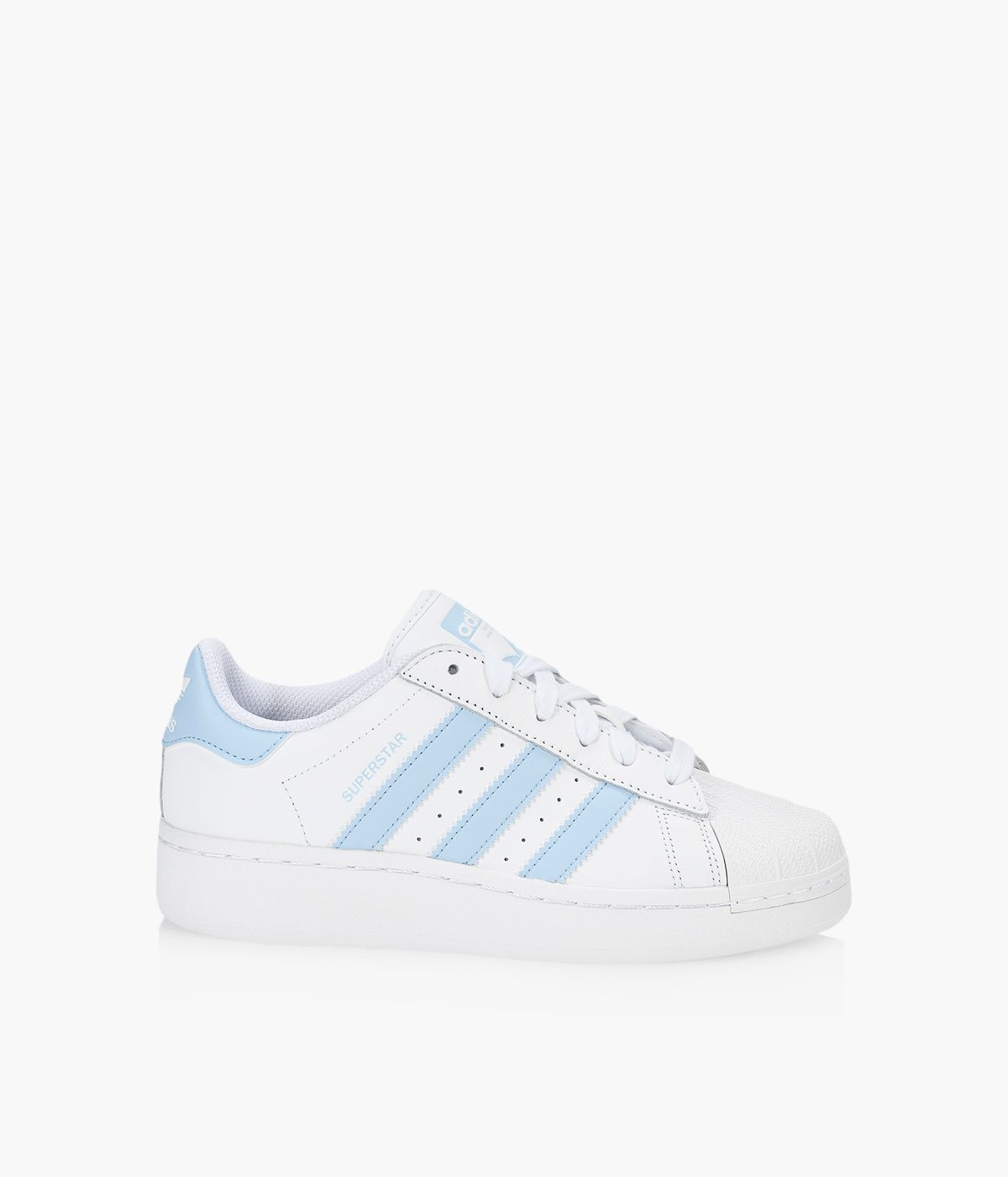 Adidas superstar heel height online