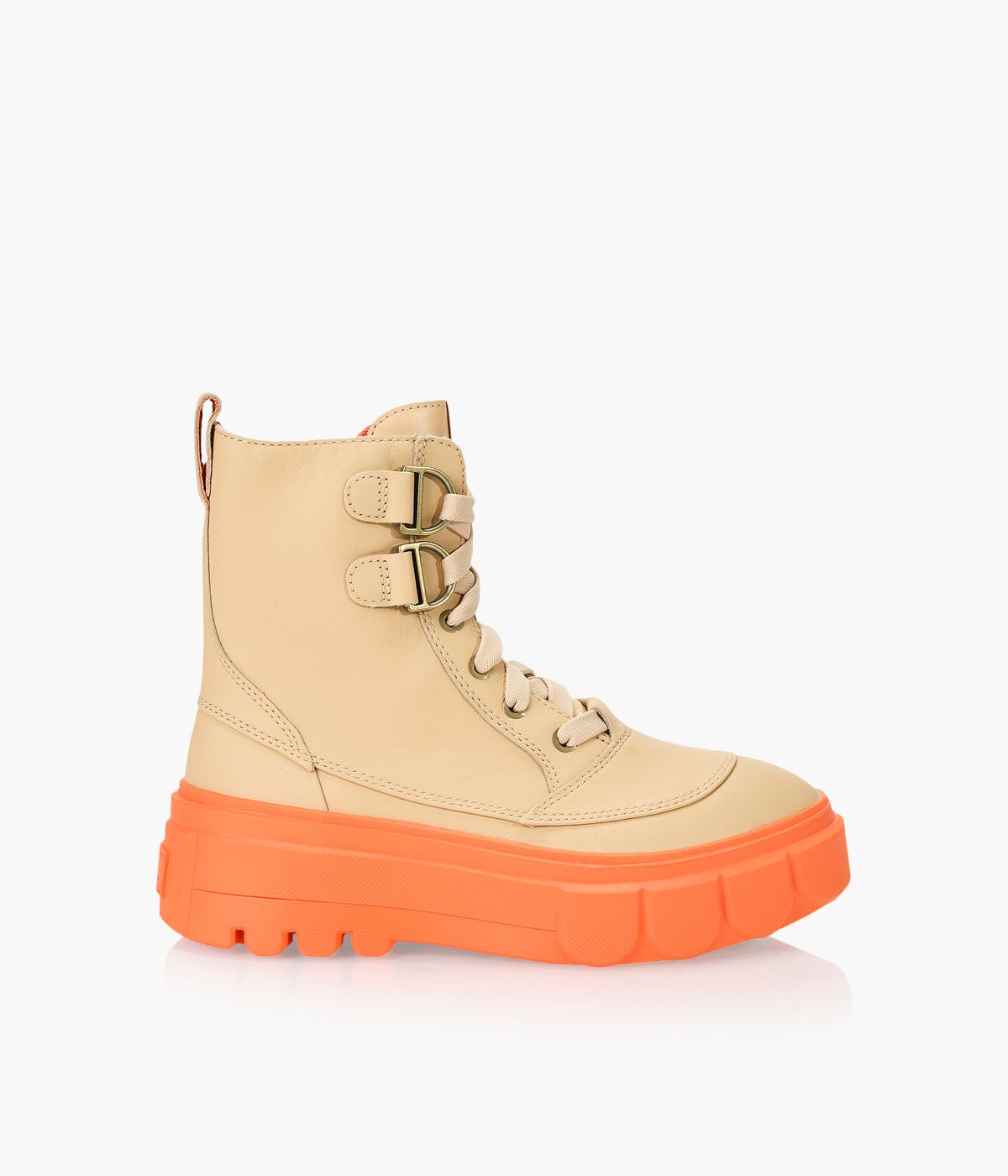 Beige sorel boots top