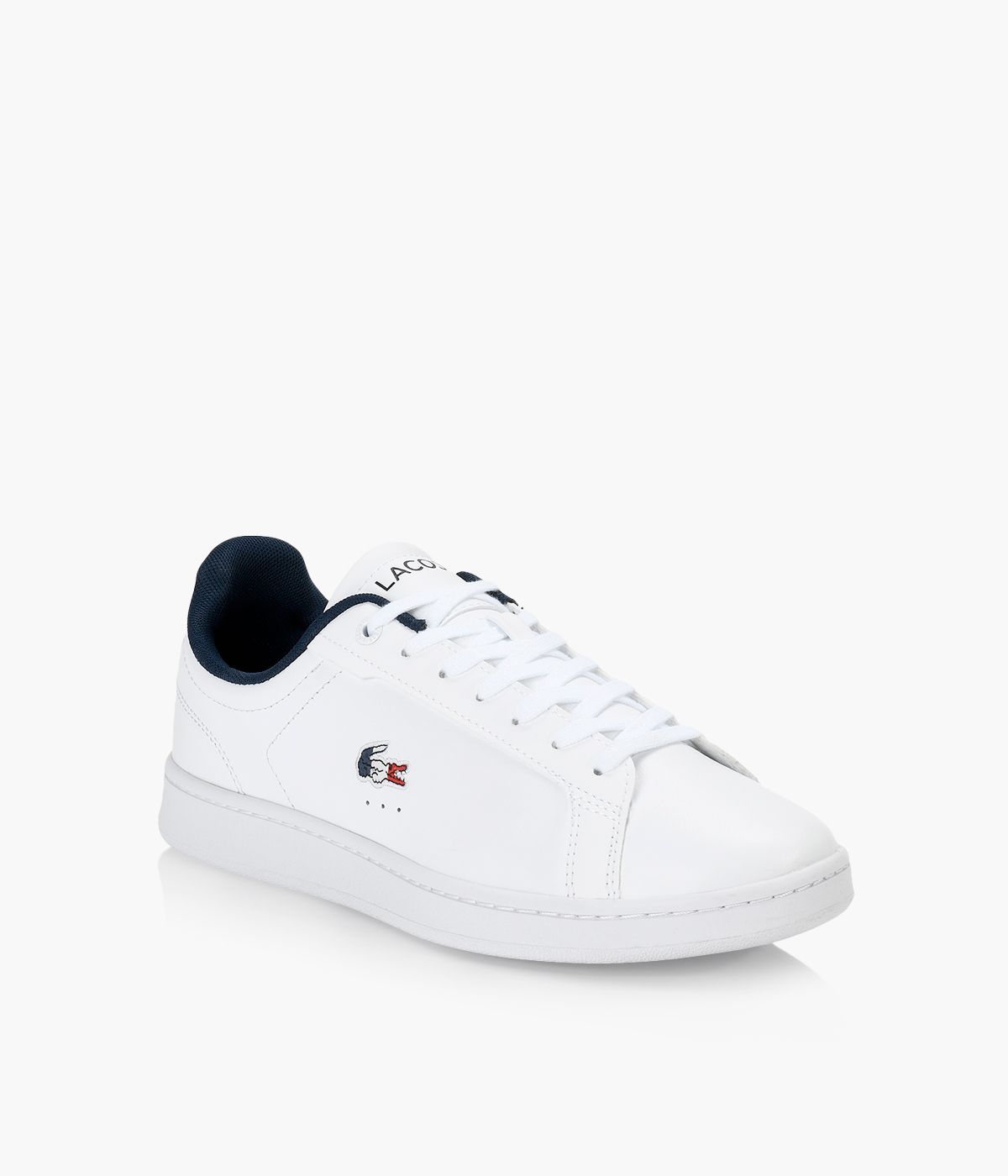 LACOSTE CARNABY PRO White Leather Size 7 Browns Man