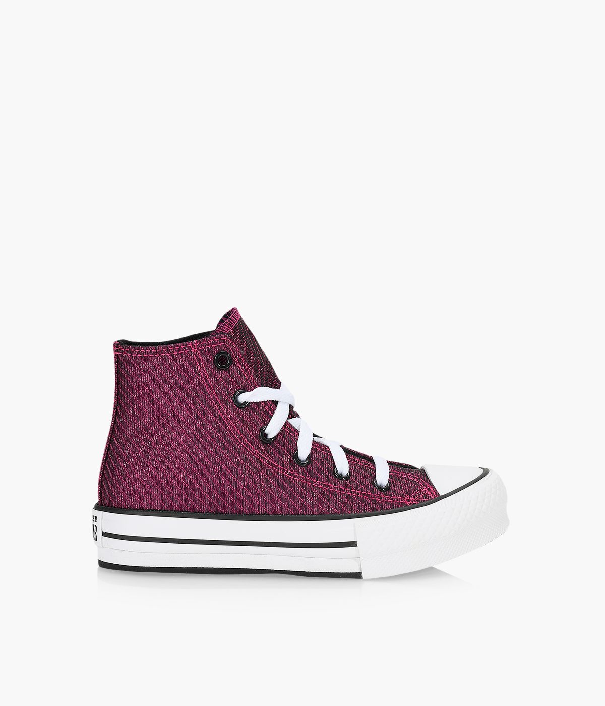 CONVERSE CHUCK TAYLOR ALL STAR EVA LIFT SPARKLE PARTY Burgundy Browns Shoes