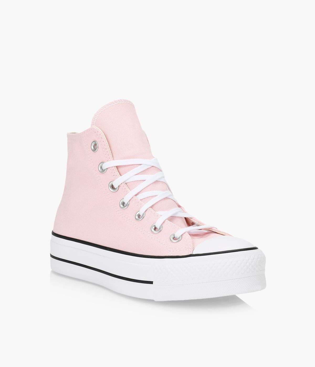 Baby pink platform converse best sale