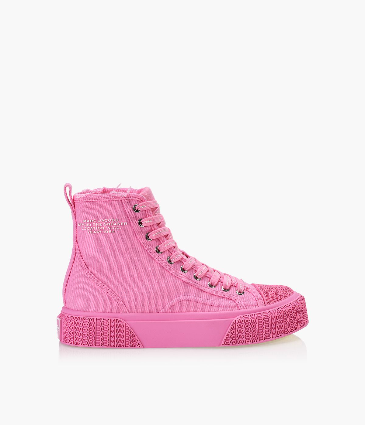 marc jacobs shoes pink and white