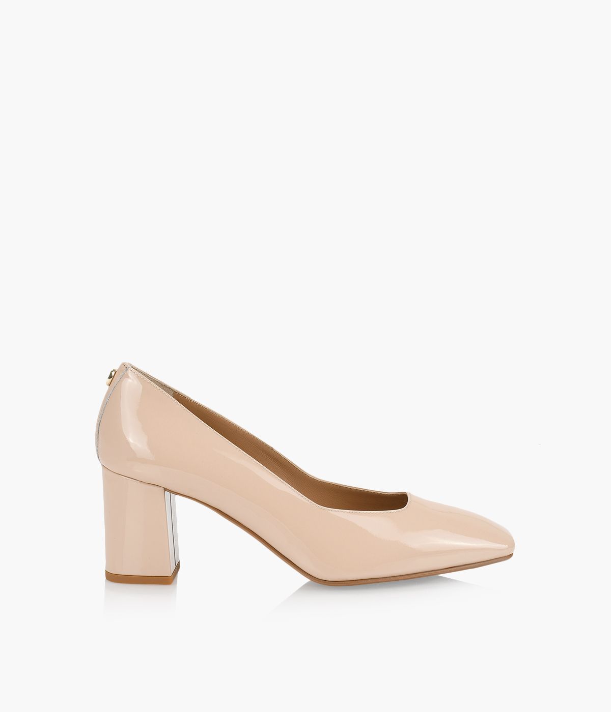 BROWNS COUTURE BRUME HEEL Beige Patent Leather Browns Shoes