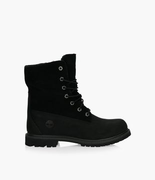 All black timberlands womens online