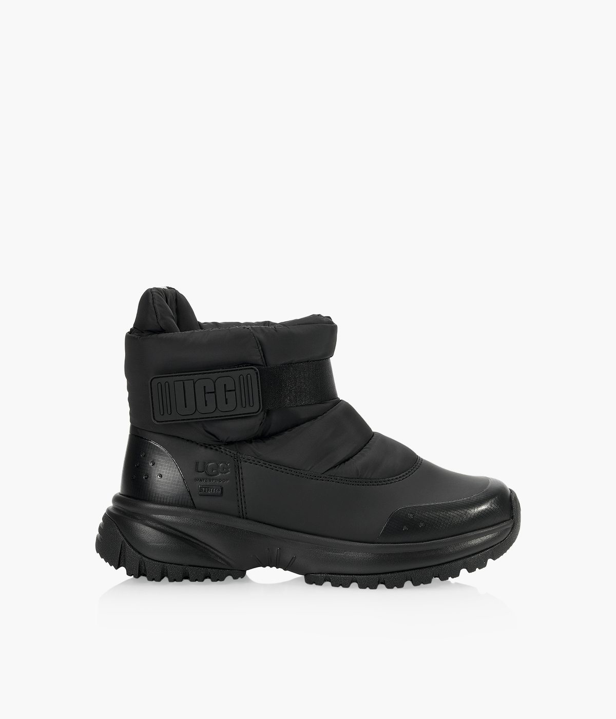 UGG YOSE PUFF - Black Nylon | BrownsShoes