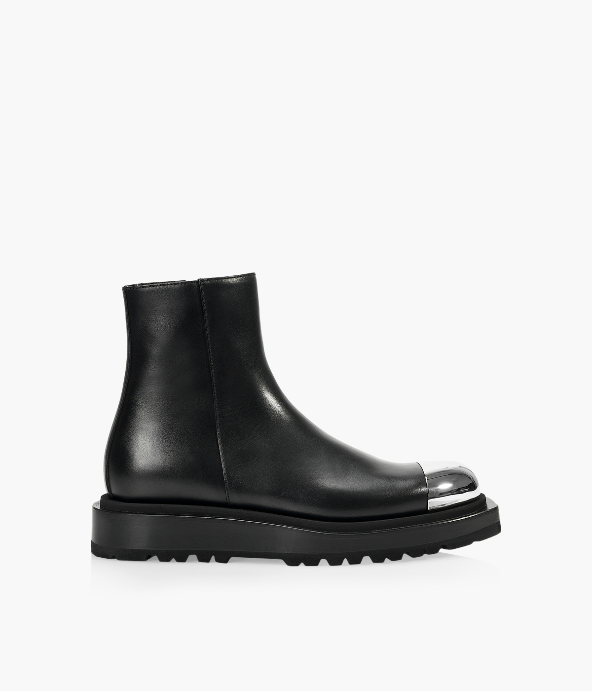 LES HOMMES 12432 - Black Leather | Browns Shoes