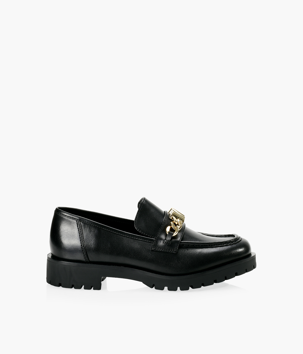 MICHAEL MICHAEL KORS BLAINE LOAFER - Black Leather | Browns Shoes