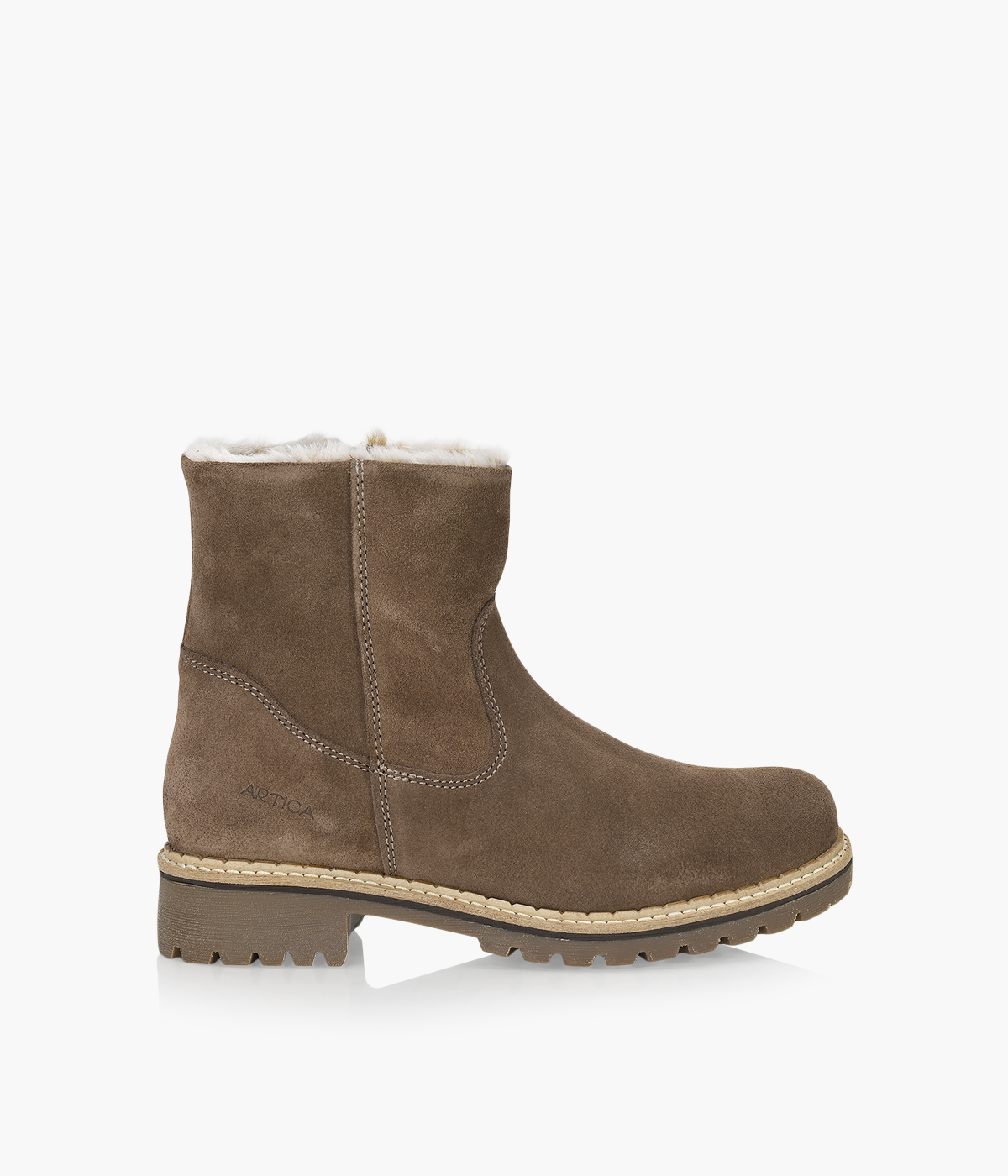 ARTICA BROMONT BOOTIE Suede Browns Shoes