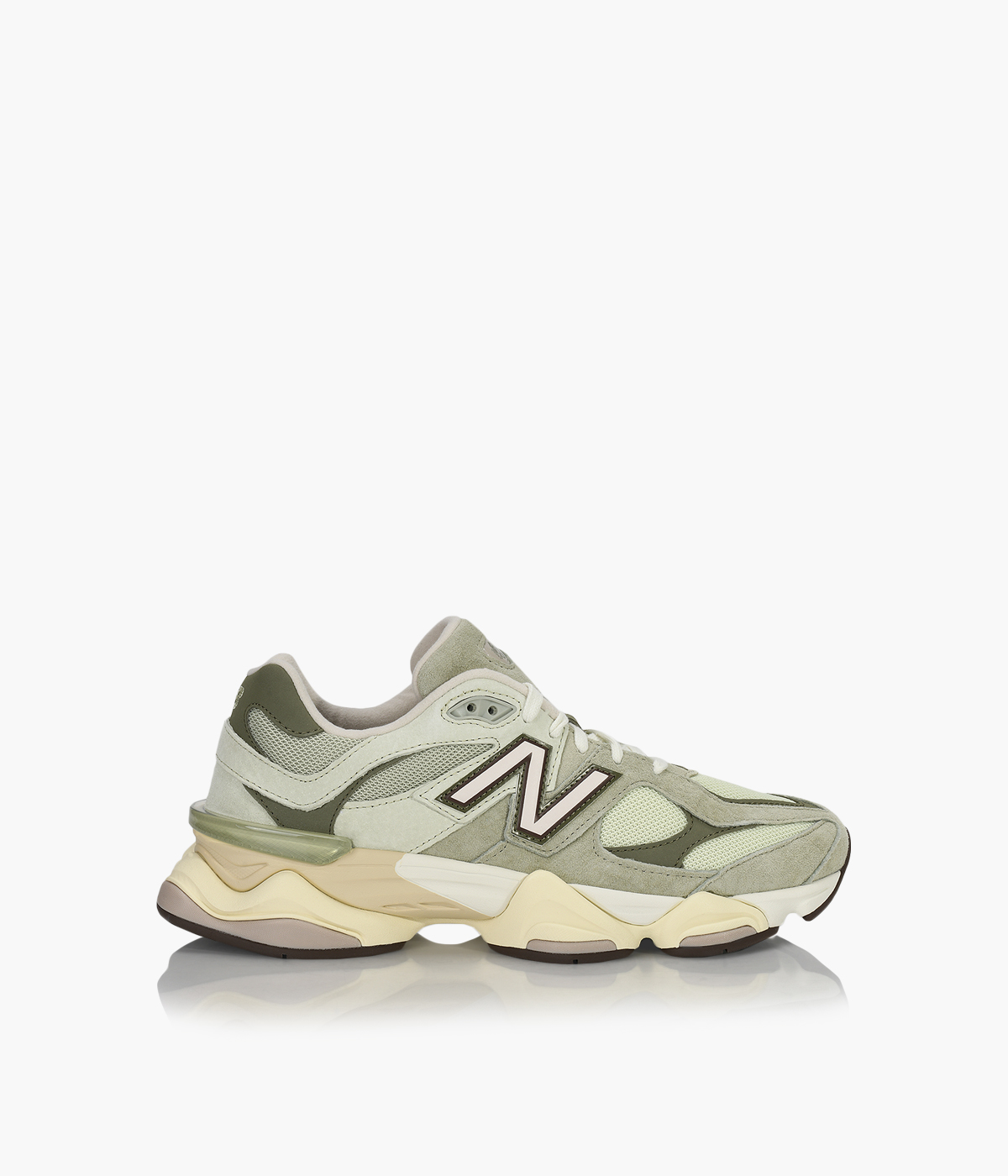 NEW BALANCE 9060 - Green Fabric | Browns Shoes