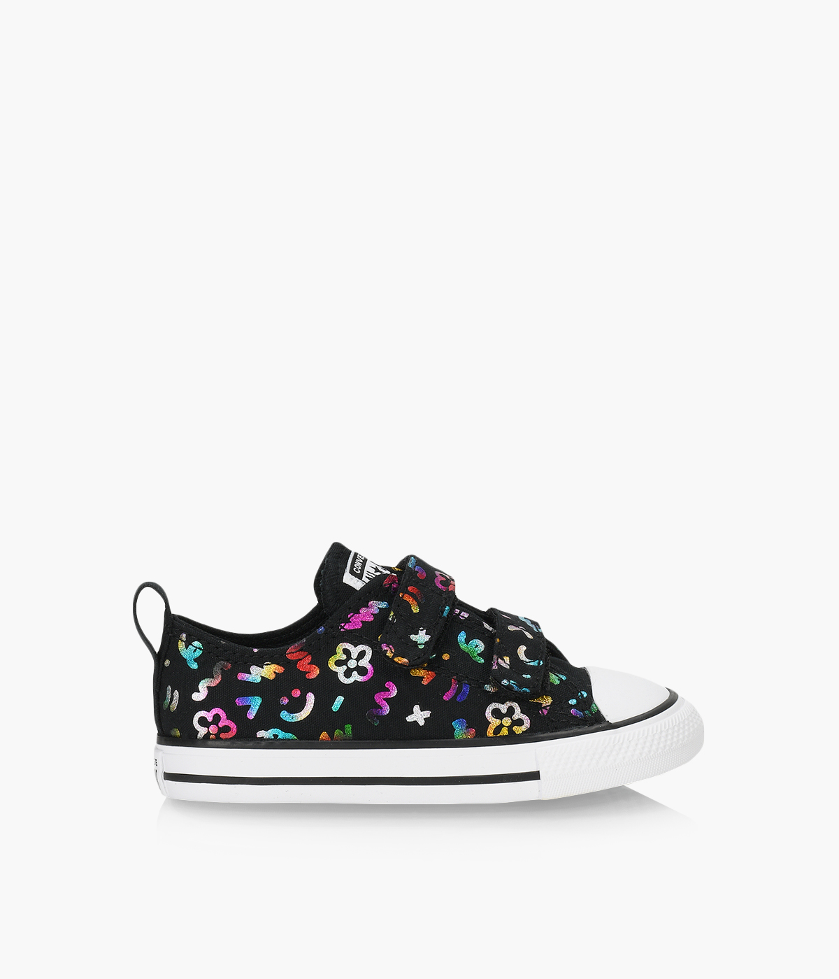 Girls confetti converse best sale