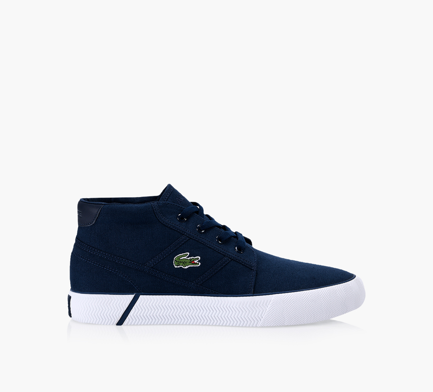 LACOSTE GRIPSHOT CHUKKA - Blue Fabric | Browns Shoes