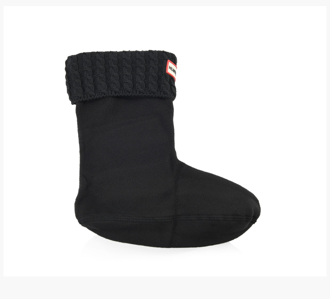 RECYCLED MINI CABLE BOOT SOCK SHORT