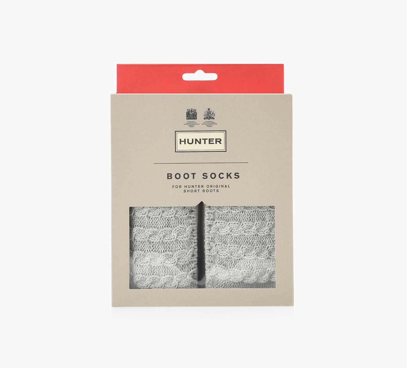 RECYCLED MINI CABLE BOOT SOCK SHORT