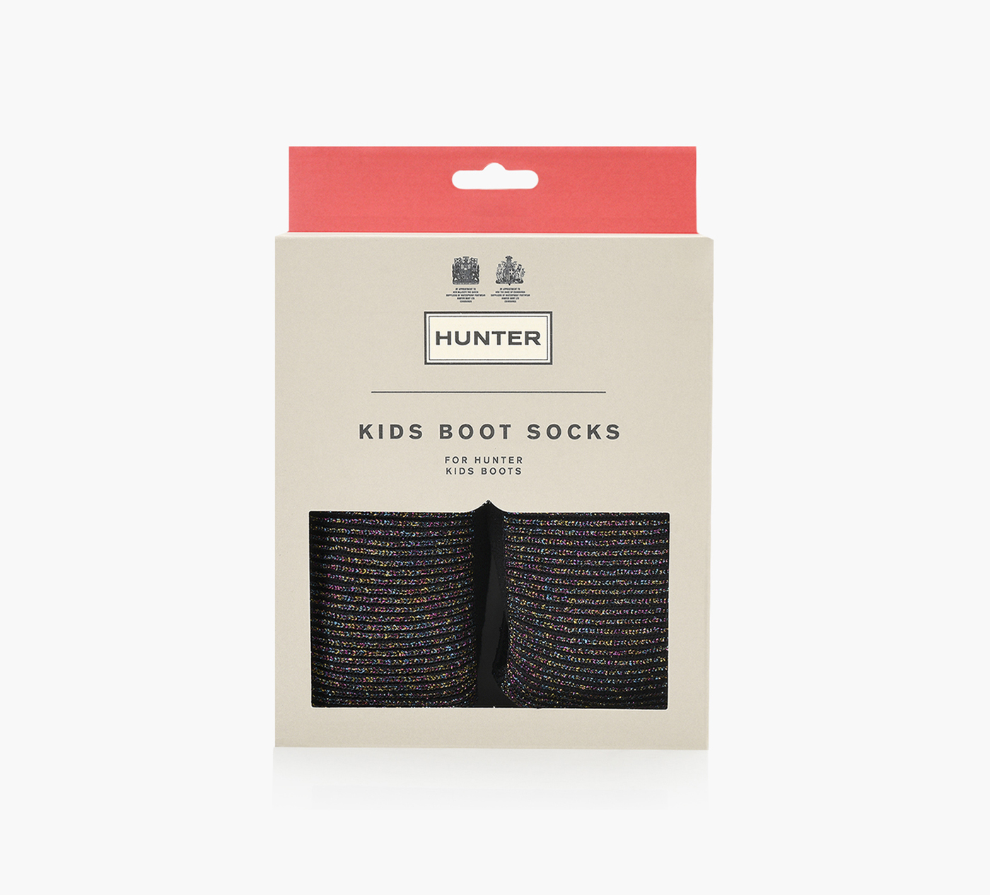 GLITTER LUREX BOOT SOCK