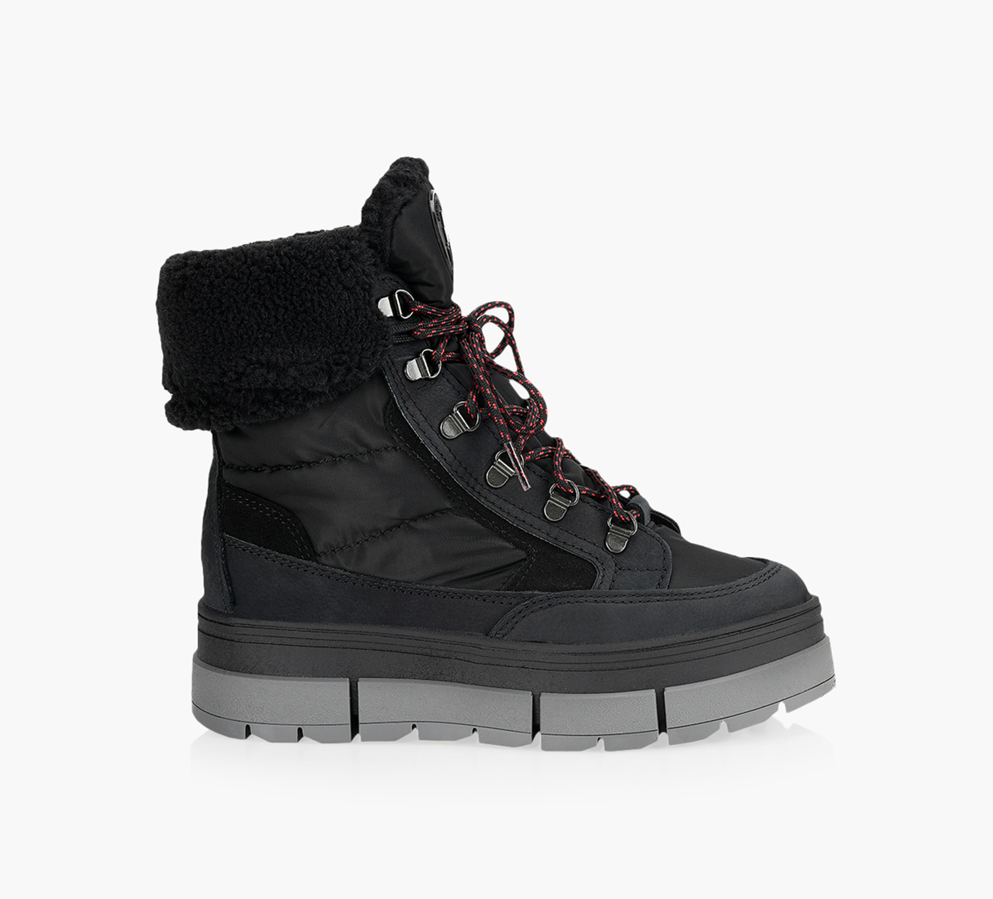 HENTA WOMEN'S LACE UP BOOT W/ICE-GRIPPER