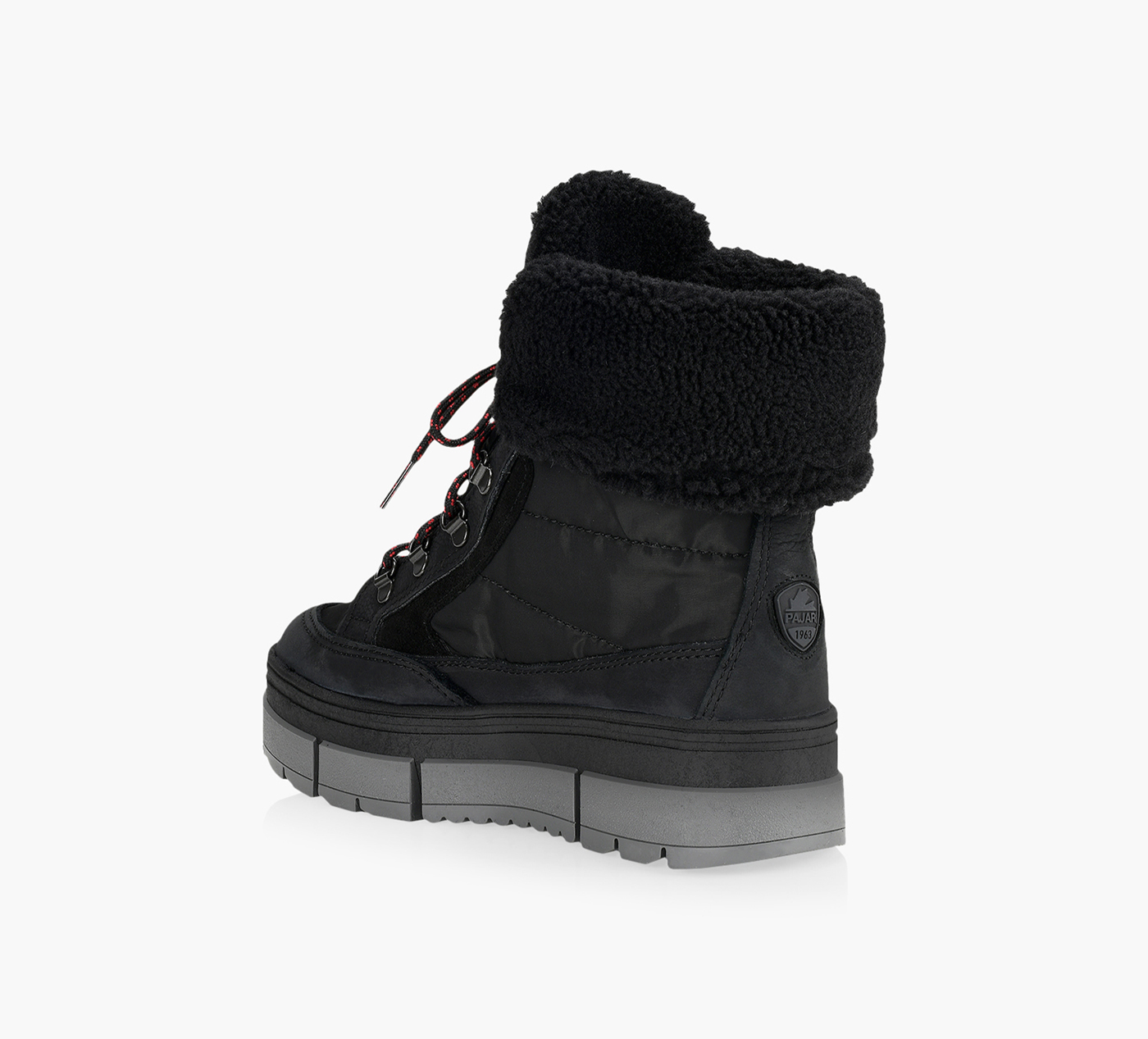 HENTA WOMEN'S LACE UP BOOT W/ICE-GRIPPER