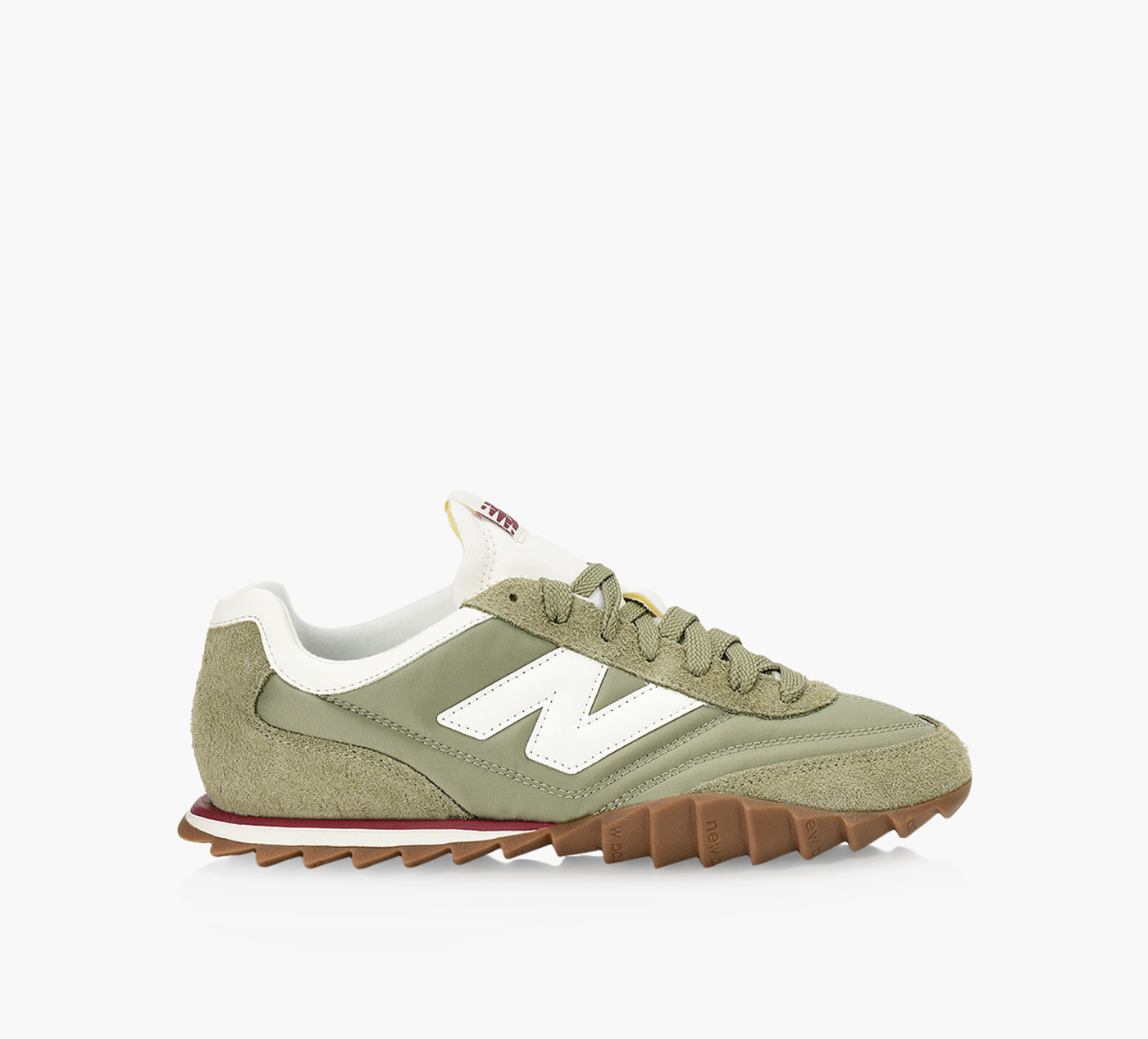 NEW BALANCE RC30 Khaki Suede Browns Shoes