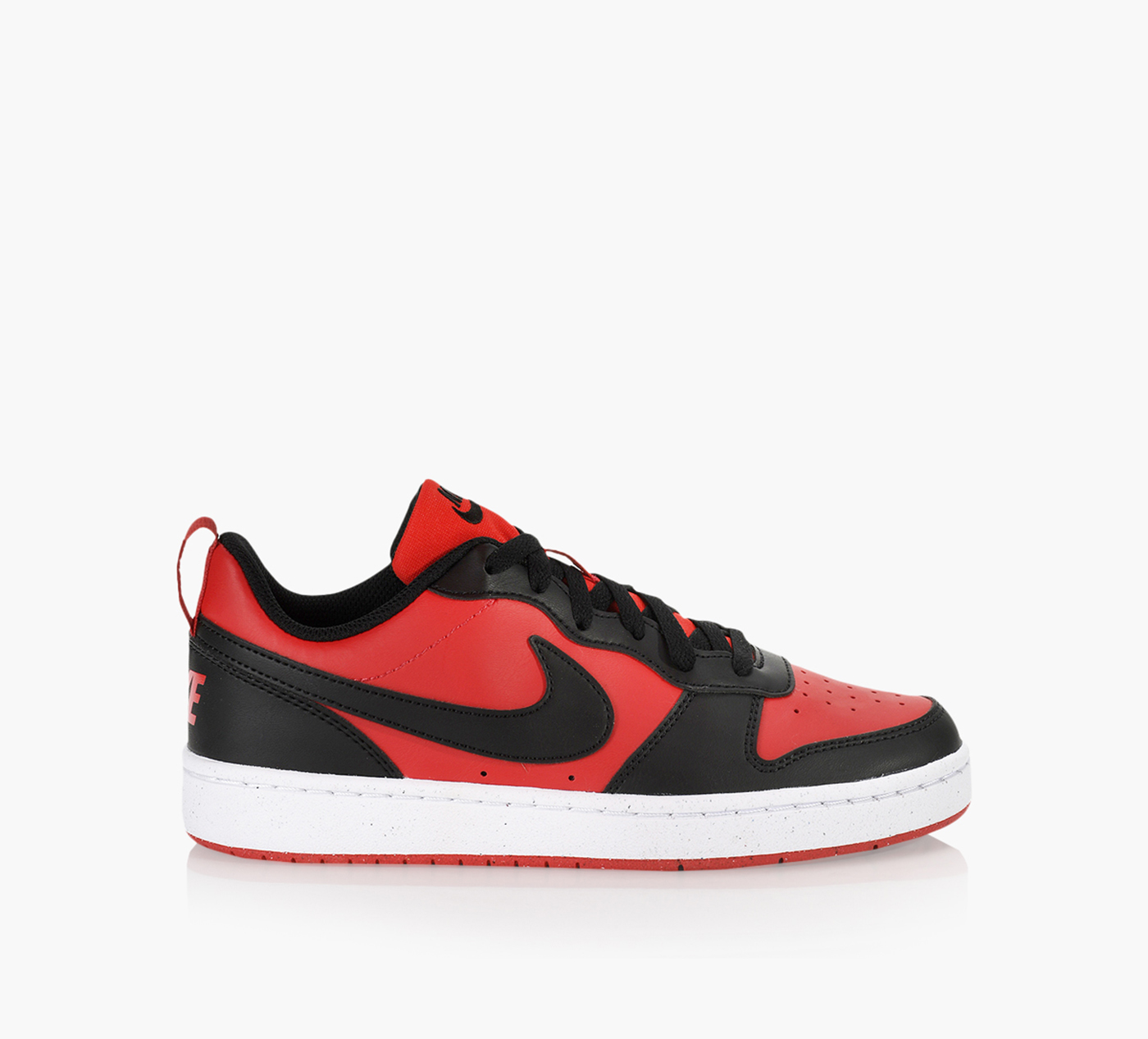 Nike Court Borough Low Recraft GS University Red Black White