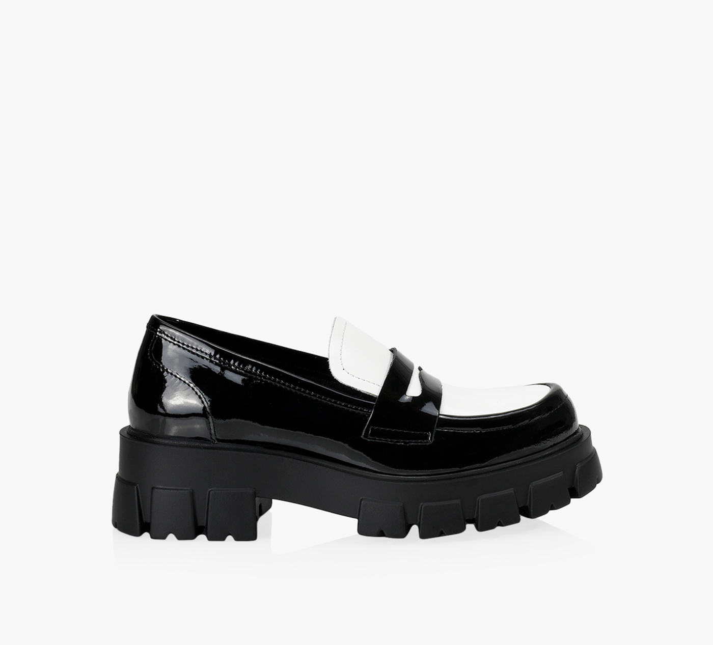 ローファー・オックスフォード elizabethstuart Two-strap platform loafers EBAL157103 Royal loafer | Hermès Canada