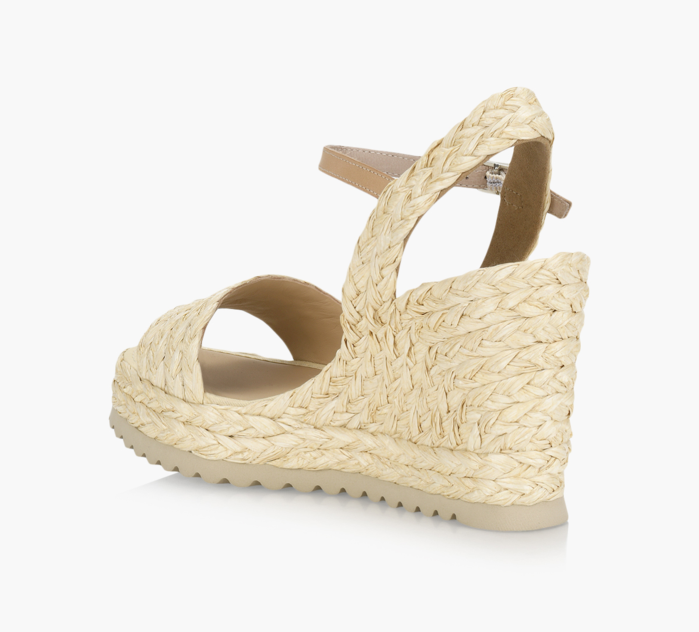 CALICO WEDGE SANDAL