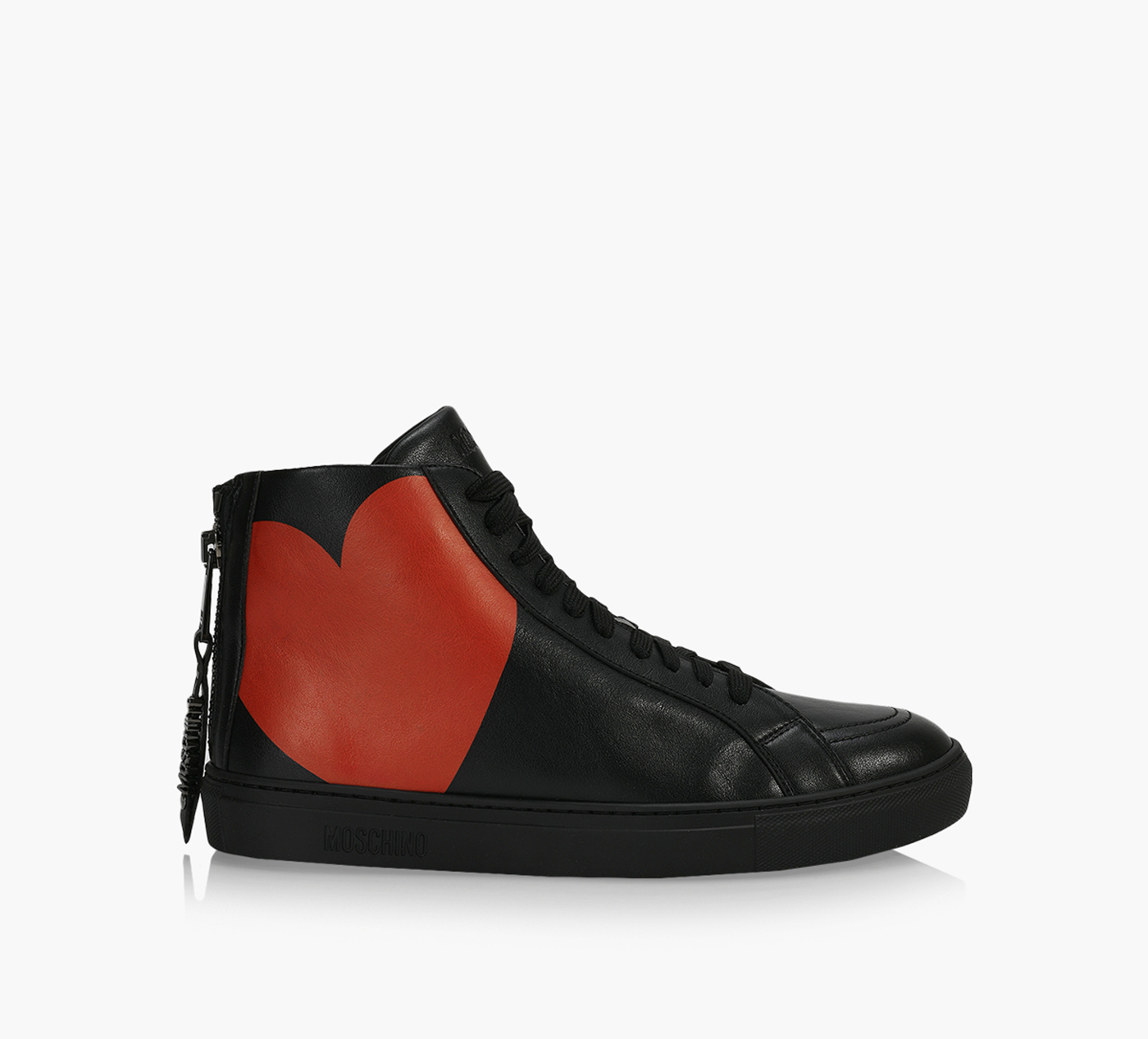 HEART PRINT HIGH TOP SNEAKER