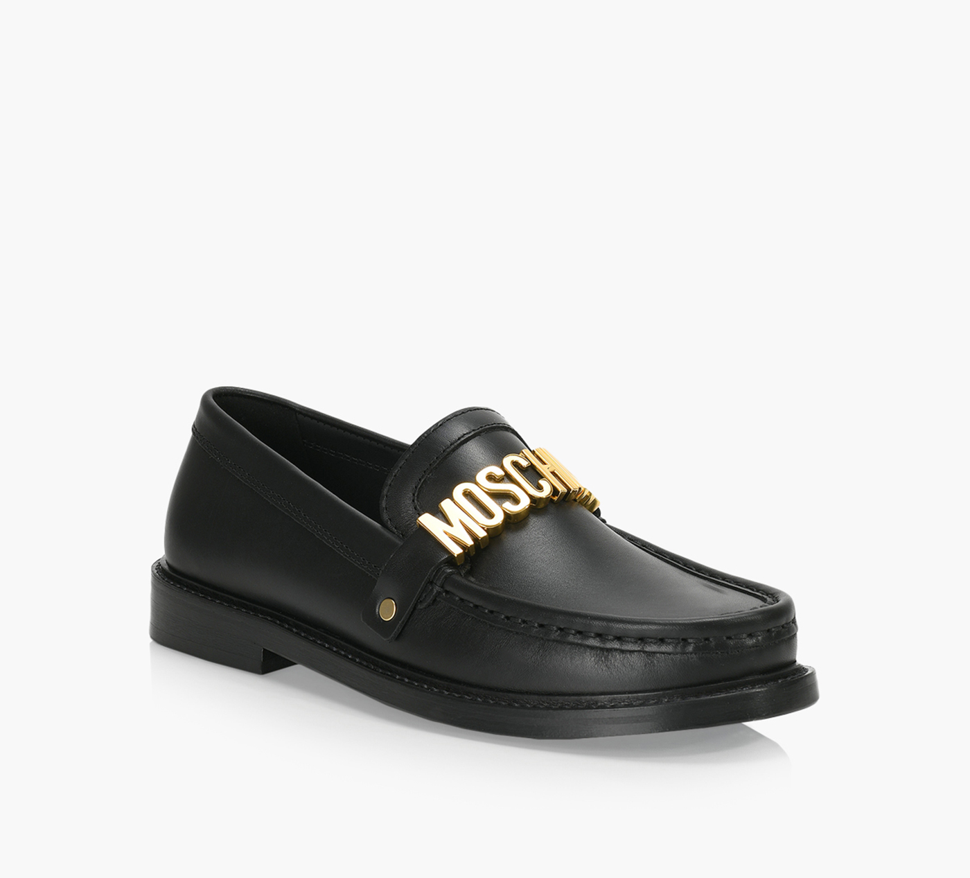 LETTERING LOGO LOAFERS