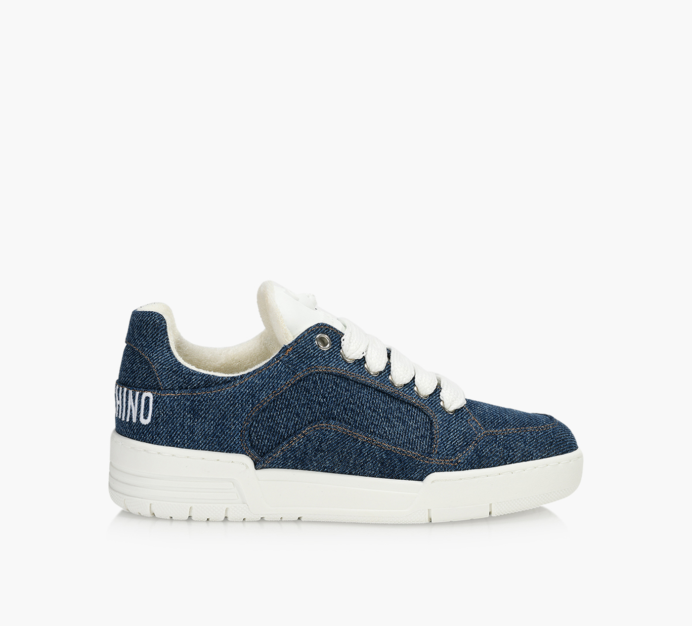 Moschino Zip Print Derby Shoes