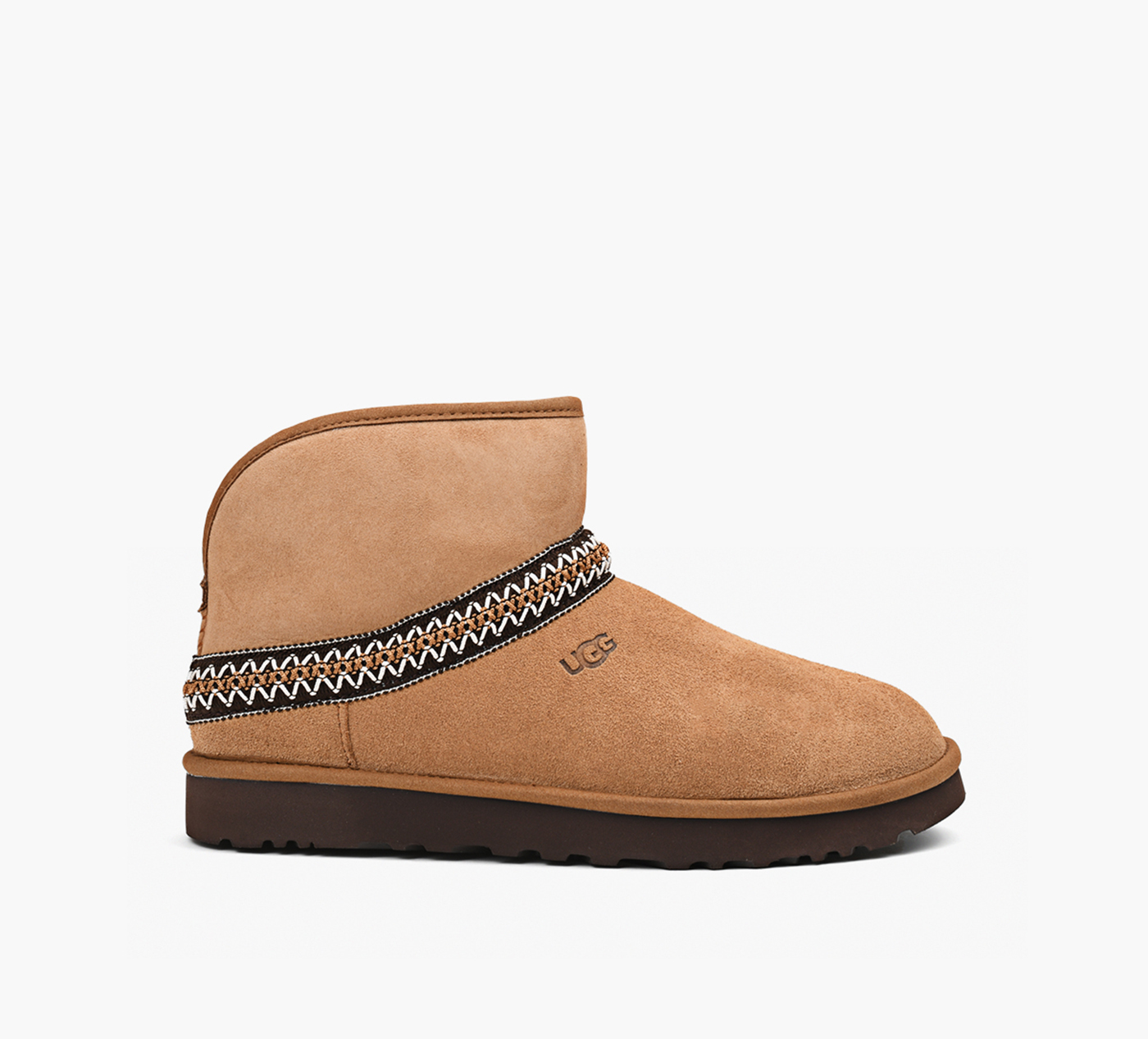 UGG★Patterned Leather Cuff Mini Boot.s (Classic Caviar Mini Men's Classic Ultra Mini Boot | UGG®