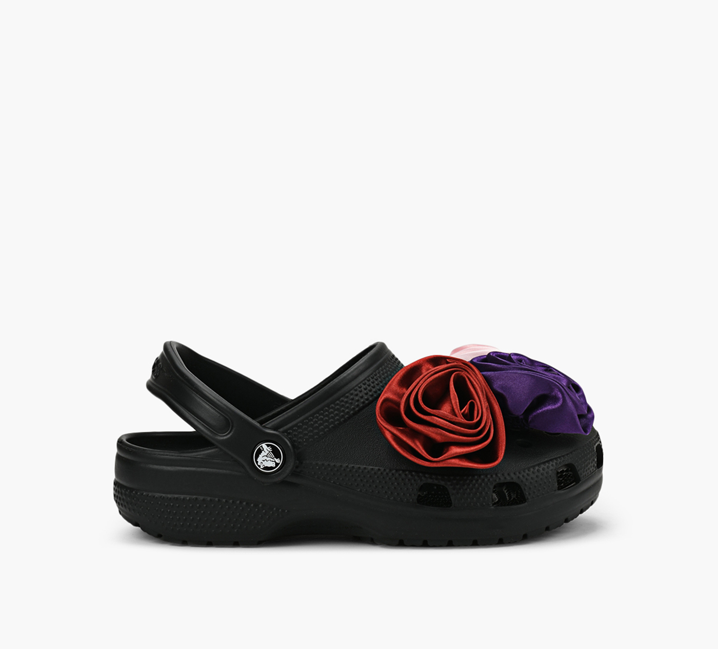 ★CROCS★ Public Classic Rosette Clog BK 24SUCL210388 24SUCL CROCS CLASSIC ROSETTE CLOG | Browns Shoes