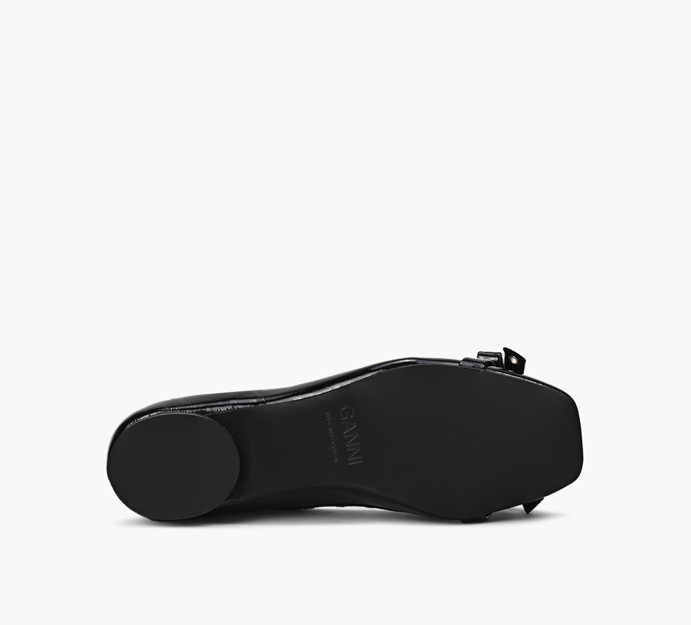 EYELETS BOW BALLERINA