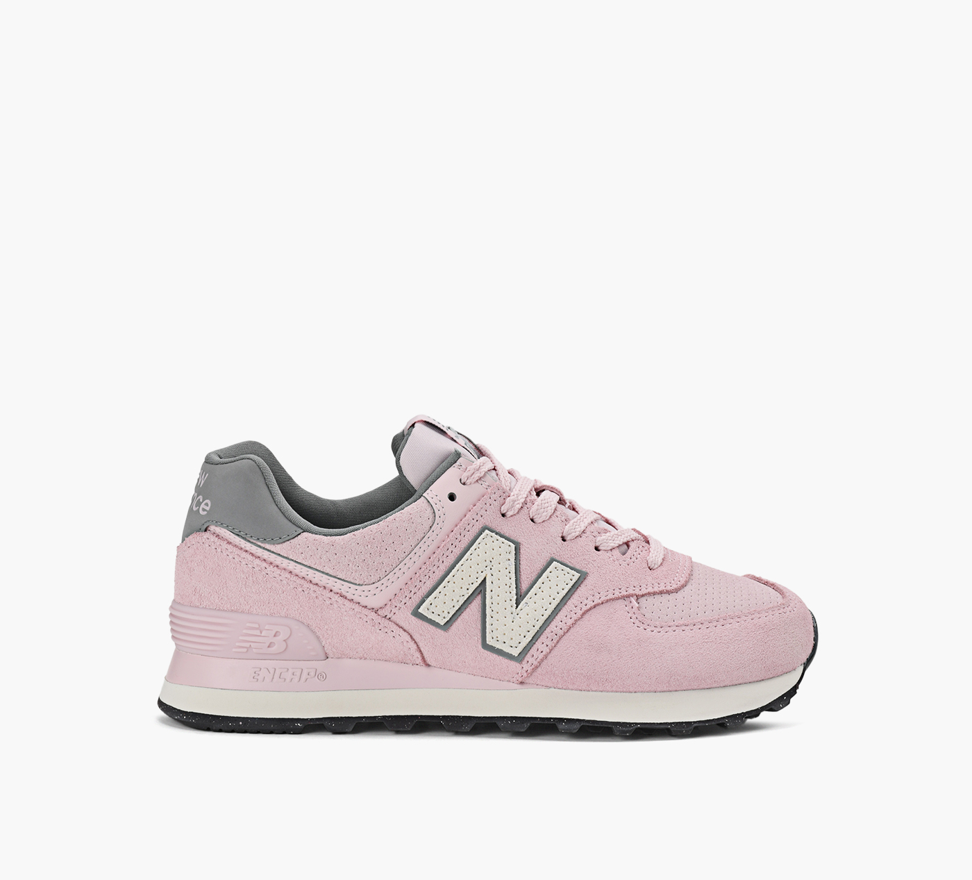 ス*ん様 New Balance 574 赤 スニーカー ゴールドアクセント New Balance 574 ニューバランス | jordan_sneakers