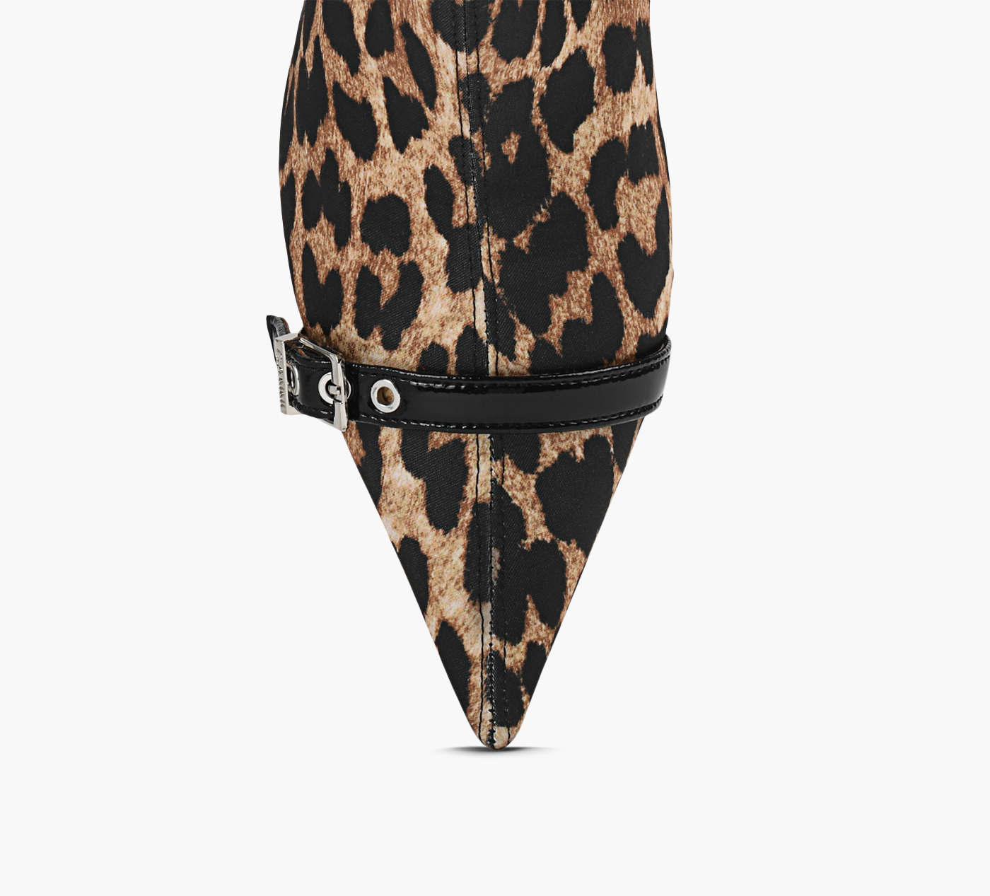 KITTEN HEEL BOOT SATIN