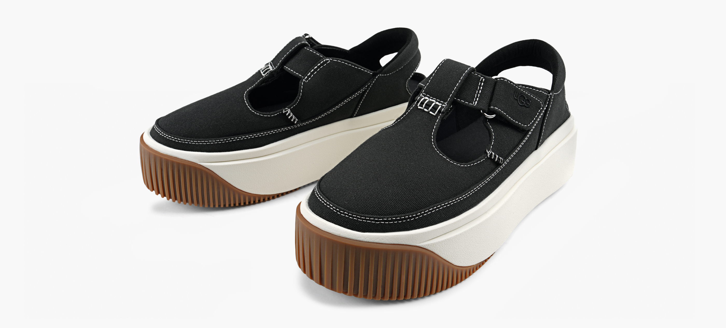 UGG EZ-DUZZIT T-STRAP すぐ届く！ UGG (アグ) ストラップ 厚底サンダル EZ-DUZZIT T-STRAP