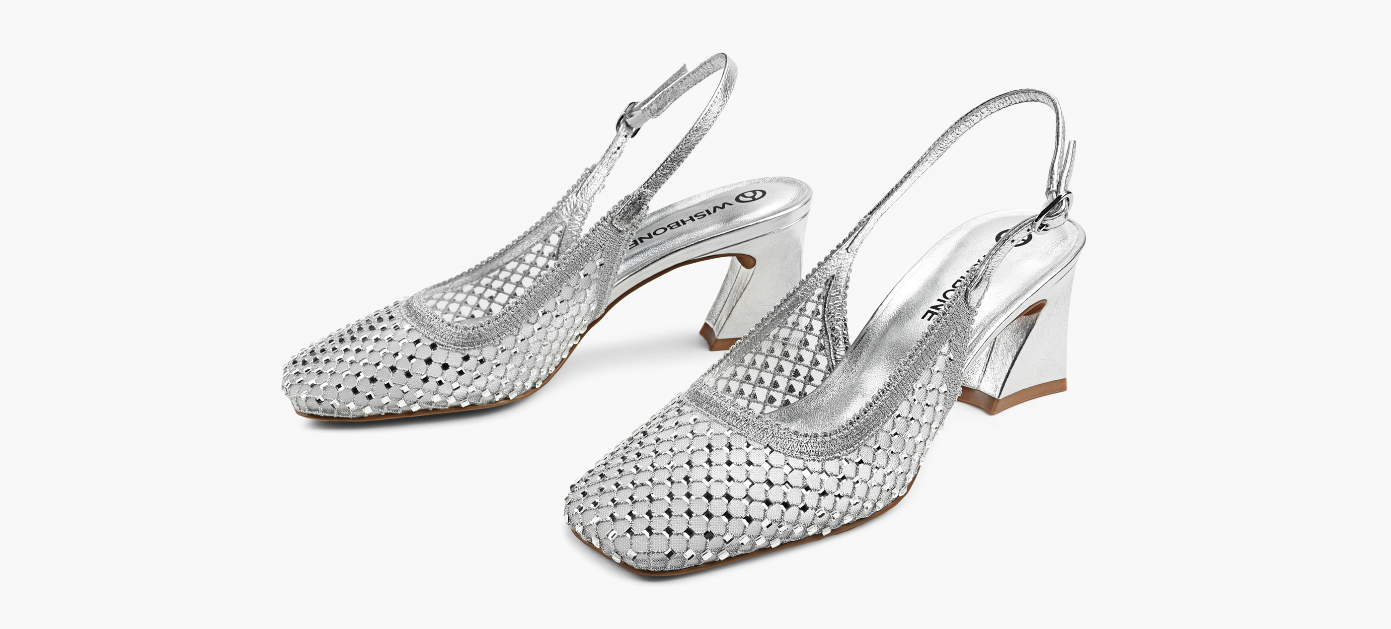 DEMI MESH SLINGBACK