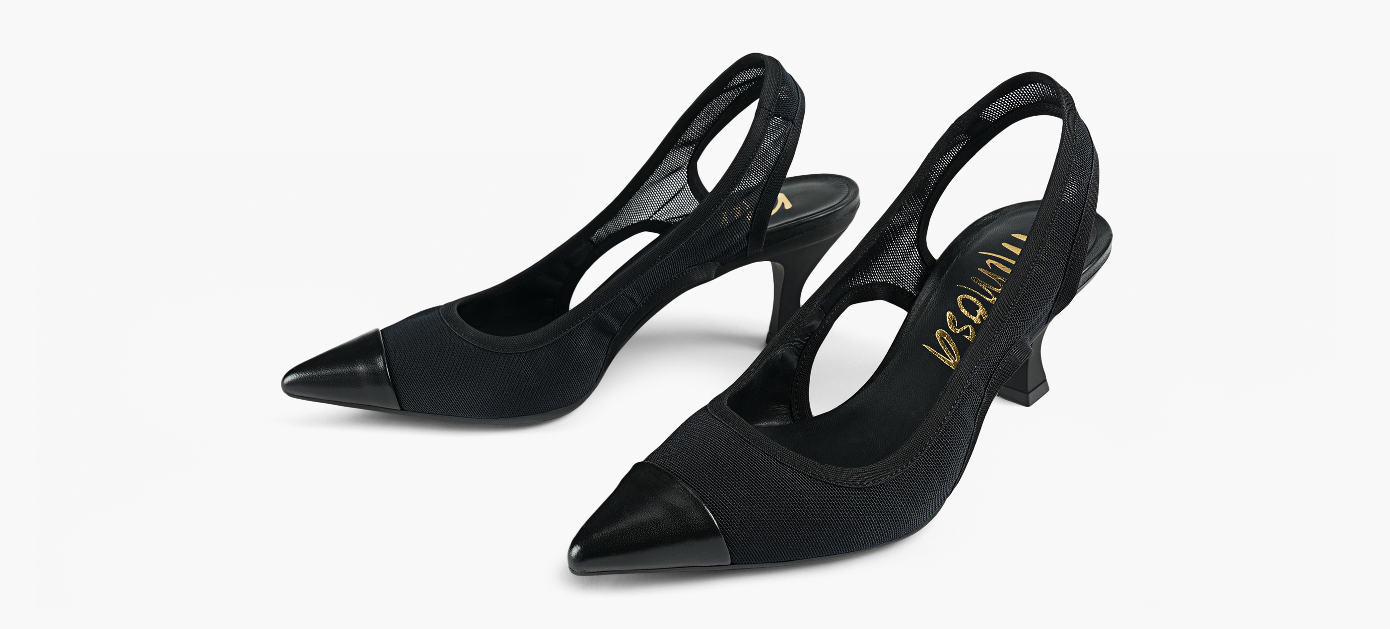 CHALK SLINGBACK HEEL