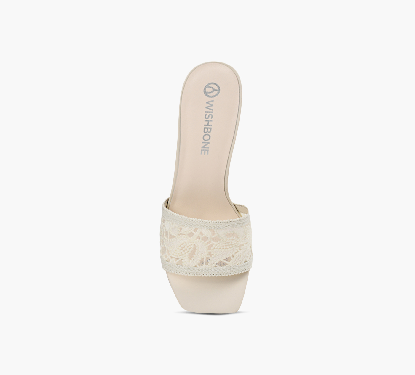 DOT LACE HEEL