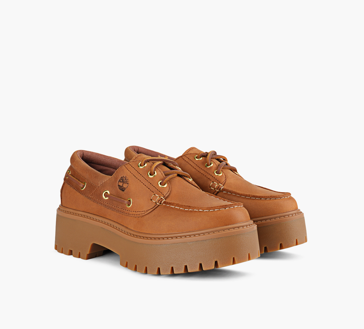 WOMEN'S STONE STREET PLATFORM BOAT SHOE