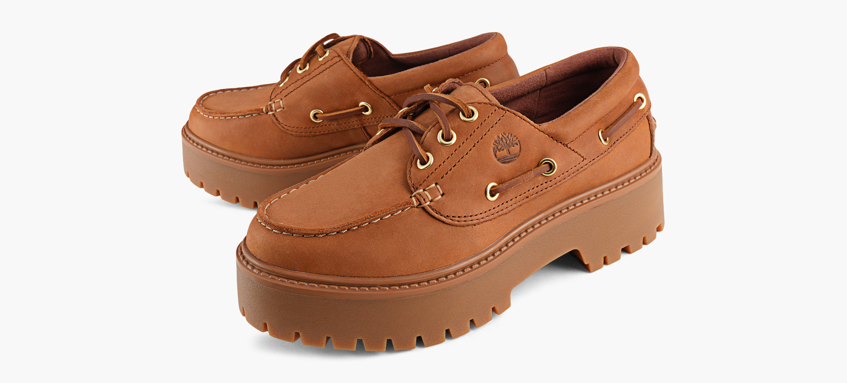 WOMEN'S STONE STREET PLATFORM BOAT SHOE