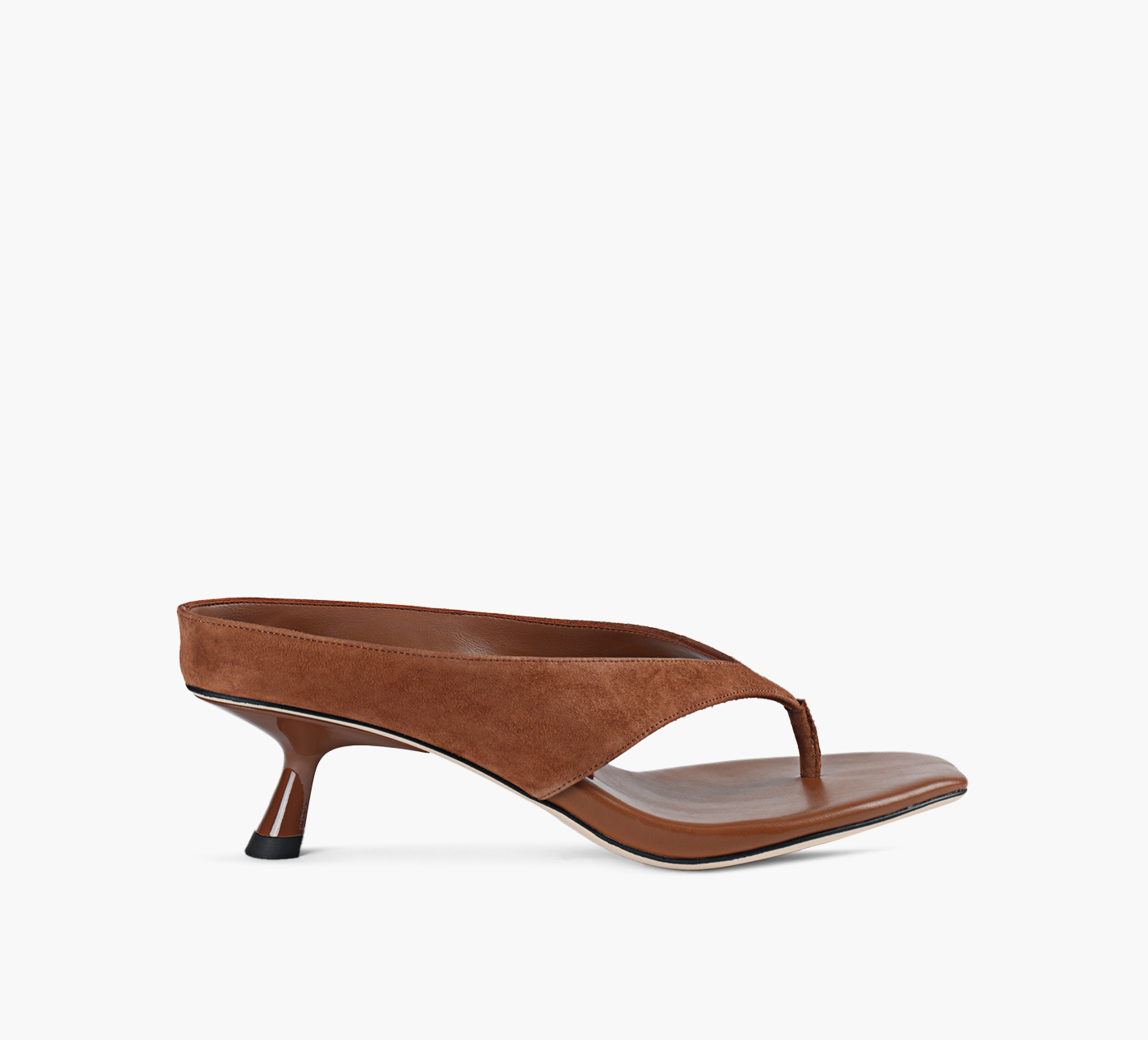 OXFORD THONG HEEL