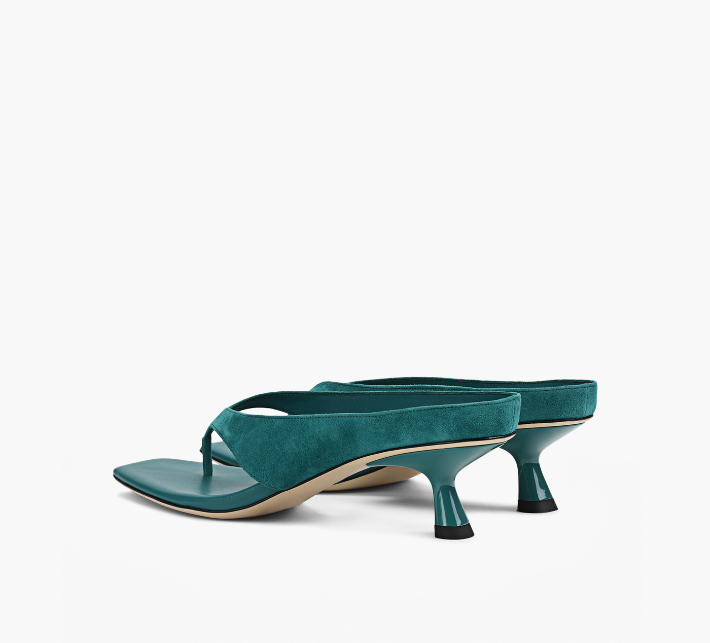 OXFORD THONG HEEL