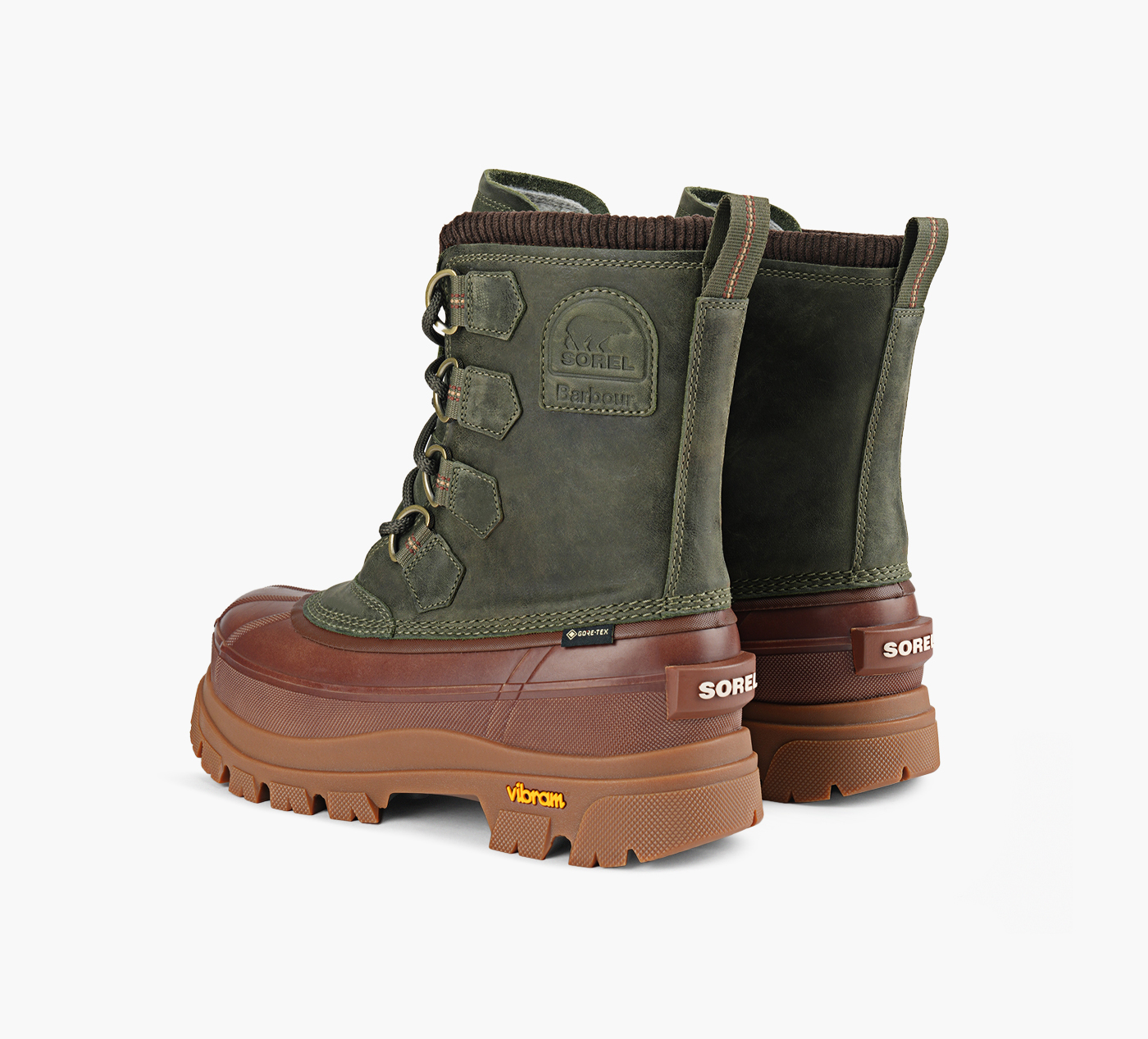 SOREL X BARBOUR CARIBOU HORIZON GTX