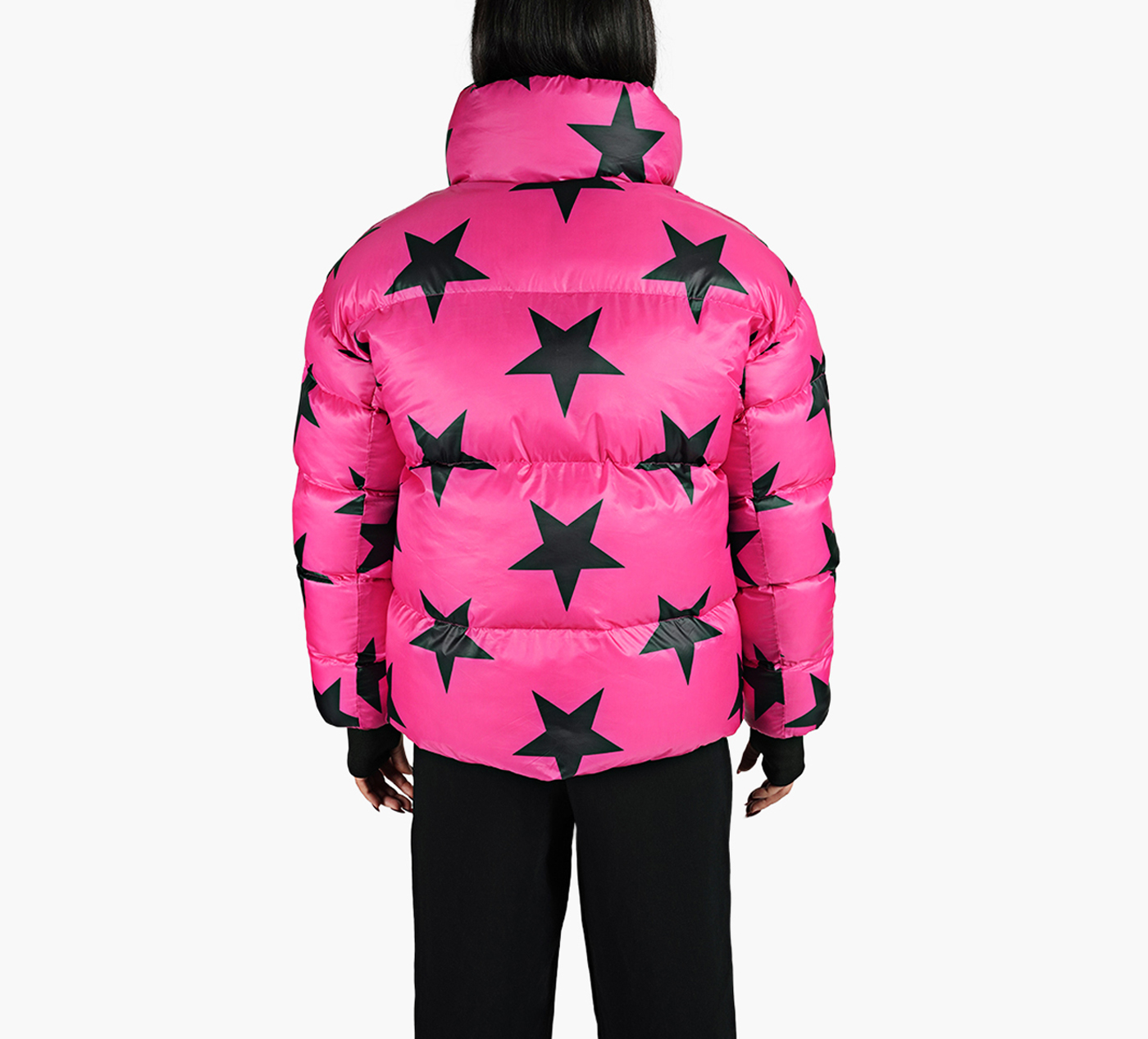 REVERSIBLE CROPPED BOMBER